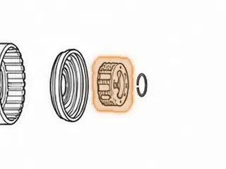 Retainer W/Springs, 5R55N/5R55S/5R55W Forward Clutch (3.050”OD) (10 Springs) 1999-Up — Part # 16974A