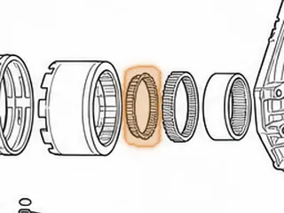 Caged Needle Bearing, 5R55N/5R55S/5R55W Rear Drum To Low Sprag (52 Needles) 1999-Up — Part # 16261A