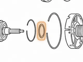 Bearing W/Races, 4R44E/4R55E/5R55E Center Support (Front) 1997-Up (2.016”ID)… — Part # 56223B