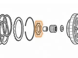 Washer, 5R55N Overdrive Sungear To Overdrive Drum (24 Teeth Sun Gear) (.320” Wide Lugs) — Part # 16214AA