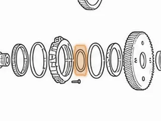 Shim, 62TE Driven Transfer Gear To Underdrive Shaft (.171”Thick)(2.310”OD)(1.915”ID) 2007-Up — Part # 262276A
