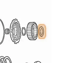Bearing W/Races, 62TE Direct Clutch Drum To Direct Clutch Hub (.136”Thick)(2.033”OD) (1.365”ID) 2007-Up — Part # 262230A