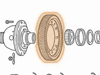 Differential Ring Gear, 62TE (79 Teeth)(12 Bolt)(8 13/16”OD) 2007-Up — Part # 262720A