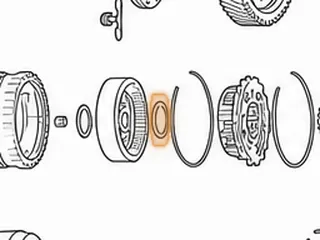 Bearing W/Races, 62TE Underdrive Ring Gear To Sun Gear Spacer (.138”Thick)(1.910”OD) (1.283”ID) 2007-Up — Part # 262217A