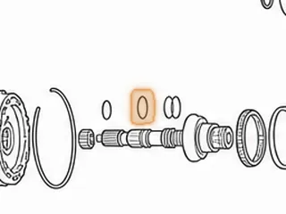 Ring, 62TE Underdrive Shaft (.080”Thick)(1.175”OD)(Solid)Teflon) 2007-Up — Part # 262184AT