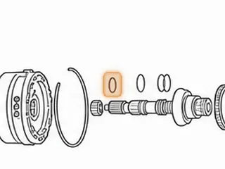 Ring, 62TE Underdrive Shaft (.080”Thick)(1.110”OD) 2007-Up (Teflon) — Part # 262180AT