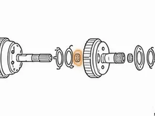 Bushing, 62TE Overdrive Drum Clutch Hub (1 Piece)(Fits Hub W/.937”ID) 2007-Up — Part # 92052EA