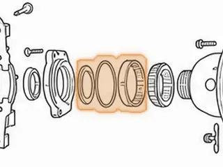 Shim, 62TE Differential Cup Race # 291 To Differential Seal Retainer (Selective)(3.515”OD) (3.080”ID) 2007-Up — Part # 262293A