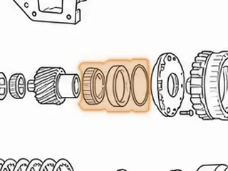 Cup Race, 62TE Pinion Bearing To Cover (.652”Thick)(3.063”OD)(2.510”ID)(Cast # LM603012) 2007-Up — Part # 262282A