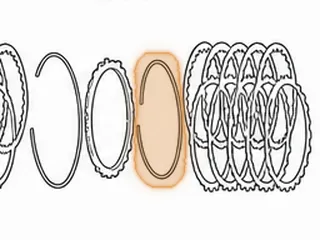 Snap Ring, 62TE Under Low/Reverse Clutch Pressure Plate (.060”Thick)(8 3/4”OD)(Waved) 2007-Up — Part # 262885A
