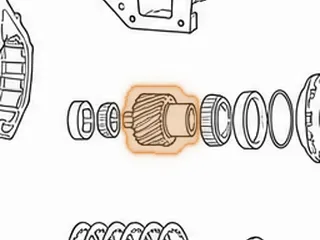 Pinion, 62TE (23 Teeth, 1 Groove)(3.685”Long)(2.740”OD) 2007-Up — Part # 262730A