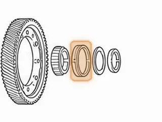 Cup Race, 62TE Differential To Case (Rear)(.687”Thick)(3.305”OD)(2.745”ID)(Cast # JLM704610) 2007-Up — Part # 262288A