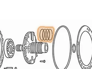 Ring, 62TE Low Clutch Retainer To Direct Clutch Drum (.077”Thick)(1.545”OD)(Teflon) 2007-Up — Part # 262179AT