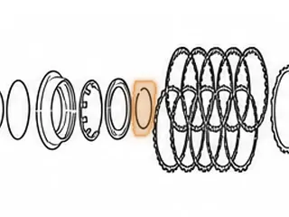 Snap Ring, A6GF1 Holds 3-5/Reverse Clutch Spring Retainer In (.060” Thick)(2.450”OD) 2012-Up — Part # 211871C