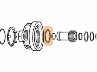 Washer, A6MF2/6F24 Output Planet To Overdrive Planet (.213” Thick)(2.515”OD)(1.960”ID) (2 Tab) 2010-Up — Part # 211248A