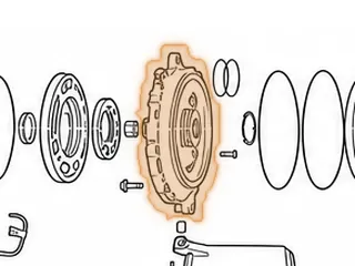Stator, A6MF2/6F24 (6 3/4”OD 2-6 Clutch Piston)(2.220”OD Ring Tower) 2010-Up — Part # 211520A