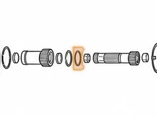 Race, A6MF2/6F24 Output Sun Gear To Overdrive Sun Gear (.121” Thick)(1.722”OD) (1.220”ID) 2010-Up — Part # 211246A
