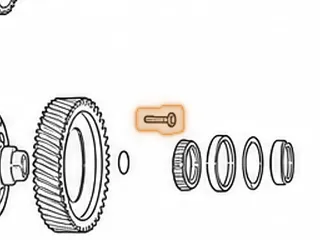 Bolt Set, 6F24 Holds Ring Gear To Differential Housing (8 Pieces) 2013-Up — Part # 211786DK