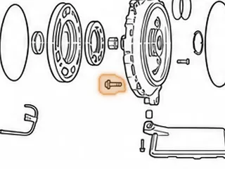 Bolt Set, A6GF1/A6MF2/6F24 Holds Pump To Stator To Case (Hex Head)(7 Pieces) 2010-Up — Part # 211777AK