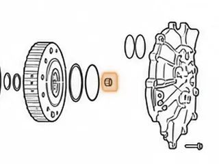 Caged Needle Bearing, A6GF1/A6MF2/6F24 Rear Cover (Inner)(.585” Wide)(.865”OD) (.630”ID) 2010-Up — Part # 211223A