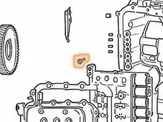 Bolt Set, A6GF1/A6MF2/6F24 Holds Valve Body To Case (Hex Head)(8 Pieces) 2010-Up — Part # 211782AK