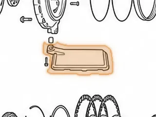 Filter, A6LF1/A6LF2 (1/2 Metal, 1/2 Plastic)(7”Long)(6” Wide)(Pick-Up Is 1 1/4”OD)(3/4” Tall) 2010-Up — Part # 211010B