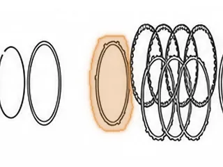 Apply Plate, A6MF2/6F24 2-6 Clutch (.106”)(7 Teeth)(6.220”ID) 2010-Up — Part # 211145AE