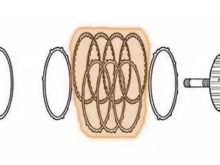Friction, A6GF1 2-6 Clutch (.073”)(36 Teeth)(6 5/8”OD) 2012-Up — Part # 211104C