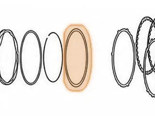 Cushion, A6GF1 2-6 Clutch (.065”)(7 Teeth)(5 15/16”ID)(Wavy) 2013-Up — Part # 211852C