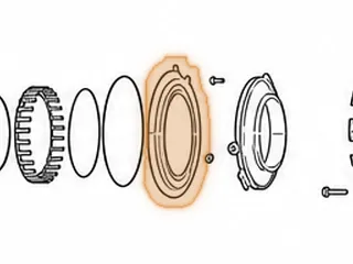 Piston, A6GF1 Underdrive Clutch (Steel)(.410” Thick)(6 1/8”OD) 2012-Up — Part # 211961C