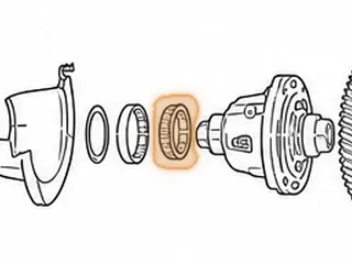 Cone Bearing, A6MF2 Differential To Bell Housing (21 Rollers)(.818” Thick)(2.165”ID) 2010-Up… — Part # 211292A