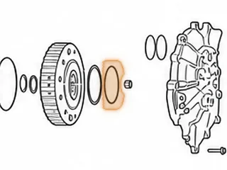 Race, A6GF1/A6MF2/6F24 Overdrive Drum To Rear Cover (.091” Thick)(3.108”OD)(2.675”ID) 2010-Up — Part # 211215AK