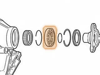 Ball Bearing, ZF6HP19/21 Rear Case (2.835”OD)(9 Balls)(.665”Thick)(Cast #s 6207,6207CS11 & 031123) 2004-Up — Part # 209272A