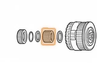 Sun Gear, ZF6HP19/19X/21 Rear Planet (Rear)(2.130”OD)(2 Grooves)(Right Angle)(31 Teeth) 2004-Up — Part # 209610A