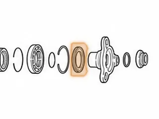 Seal, ZF6HP19/21 Rear (2WD)(2.840”OD)(.310”Thick)(Cast # ZF0734 319 633) 2004-Up — Part # 209074A