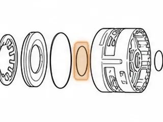 O-Ring, ZF6HP19/19X/21 Intermediate Clutch Piston (Inner)(2.860”ID) 2004-Up — Part # 209332A