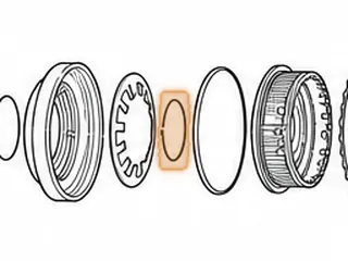 Snap Ring, ZF6HP19/19X/21 Holds Forward Clutch Return Spring In (2.775”ID)(.056”Thick) (4 Outer Notches) 2004-Up — Part # 209877A