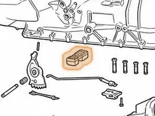 Oil Sleeve Kit, ZF6HP19/21 Valve Body To Pump (Plastic)(Dual Squares)(.750”Tall) (1.170” x 2.670”) 2004-Up — Part # 209999A