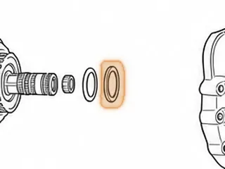 Bearing W/Race, ZF6HP19/19X/21 Direct Drum To Center Support (2.670”OD)(2.008”ID) 2004-Up — Part # 209230A