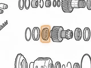 Bearing, ZF6HP19X Case To Drive Gear (25 Rollers)(1.810”ID)(Cast # SKF LM503349/9CL7C) 2004-Up… — Part # 209279C