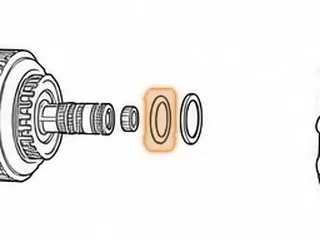 Race, ZF6HP19/19X/21 Direct Clutch Drum To Center Support Bearing (2.550”OD) (.039”/.172”Thick) 2004-Up — Part # 209229A
