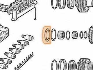 Race, ZF6HP19X Driven Gear To Transfer Gear (2.547”OD)(.031”/.142”Thick) 2004-Up — Part # 209280C