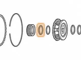 Bearing W/Races, ZF6HP19/19X/21 Forward Sun Gear To Planet (2.035”OD)(.160”Thick) 2004-Up — Part # 209240A