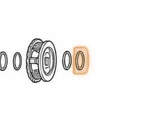 Bearing W/Race, ZF6HP19/19X/21 Forward Planet To Overdrive Drum (2.035”OD)(22 Needles) (.159”Thick) 2004-Up — Part # 209238A