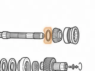 Shim, ZF6HP19X Pinion To Bearing (2.350”OD)(.055”Thick) 2004-Up — Part # 209276C