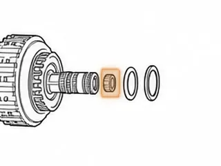 Bushing, ZF6HP19/19X/21 Direct Clutch Drum (Rear)(1.343”OD)(Brass) 2004-Up — Part # 209045A