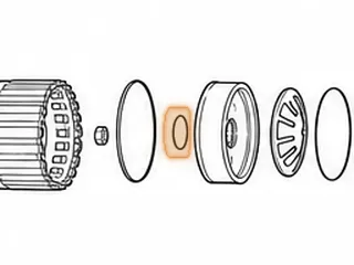 O-Ring, ZF6HP19/19X/21 Overdrive Piston (Inner)(1.560”OD)(.105”Thick) 2004-Up — Part # 209330A