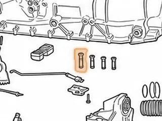 Oil Tub Kit, ZF6HP19/21 In Center Support (12 Pieces)(1-1”Long Tube)(3-.485”Long Tubes) (4-Springs 3.400”Long)… — Part # 209385CK
