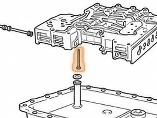 Bolt Set, ZF6HP19/21 Valve Body To Case (7 Pieces)(T40 x 2.510”Long) 2004-Up — Part # 209782CK