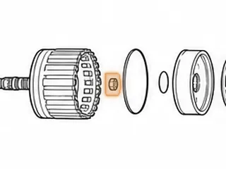 Bushing, ZF6HP19/19X/21 Overdrive Clutch Drum (.755”OD)(Brass)(.420”Wide) 2004-Up… — Part # 209038A